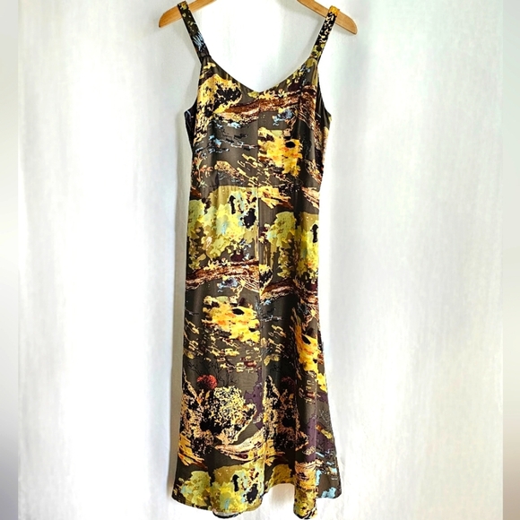 🇨🇦 Aritzia Wilfred Le Fou Colette Midi Slip Dress - Picture 10 of 16